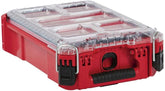 Jenahuip Packout Compact Organizer front view with accessible red-black bins.