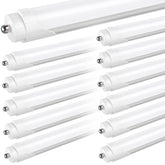 JESLED 8ft LED tube provides bright 6000 lumens for warehouses.