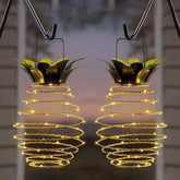 JHPGEOE pineapple lantern 60 LED for outdoor garden ambiance