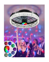 JHSYCH disco ball effects illuminate rooms with dynamic party lighting.