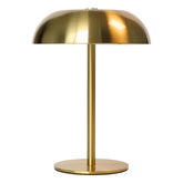 JHWDHD portable LED mushroom lamp top view for cozy bedside lighting