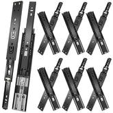 JI2OOYI 18-inch drawer slide pack with soft-close for quiet cabinets.