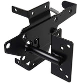 JIAHOO heavy-duty post-mount gate latch secures wooden fences