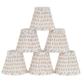 JIAOGEPENGYOU chandelier shades clip-on six-pack for quick upgrade