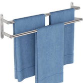 JIAPAIDUO double towel bar overview improves organization and drying space.