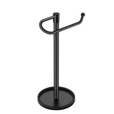 JIAPAIDUO hand towel holder with a stable base prevents tipping.