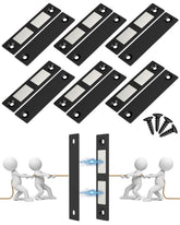Jiayi ultra-thin magnet latch for cabinet doors keeps them closed.