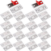 Jiayi cabinet door magnet 18-pack in action with discreet ultra-thin profile.