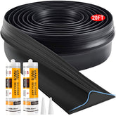 Jin&Bao universal threshold seal kit blocks rain and dust from entering the garage.
