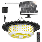 JIORRIO solar lights outdoor-396-leds illuminate patios with bright, energy-efficient coverage