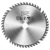 Jisculo B-07353 48T carbide blade with ATB teeth for clean plywood cuts