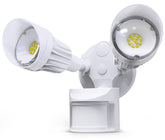 JJC LED security lights front view for wide-area outdoor coverage.
