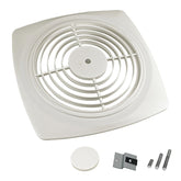 JKLESA 97011919 grille center mount assembly fits compatible Broan-Nutone fans for a clean look