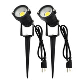 J.LUMI GSS6005 pack of two outdoor spotlights with warm 3000K glow