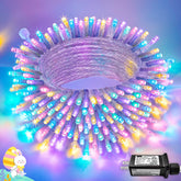JMEXSUSS 33ft 100 LED Easter lights for indoor-outdoor use with versatile decor options