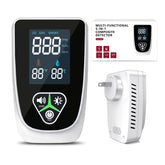 JNHCD 5-in-1 detector front view with clear HD display.