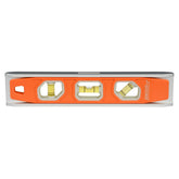 Johnson glow-view 9-inch torpedo level with glow-in-the-dark vial for dim jobs