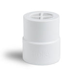 Jolie replacement filter installed in the showerhead neck for easy maintenance and clean water