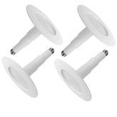 Jolux 4-pack bevel-trim LED can lights offer clean ceiling illumination