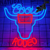 JooeTuu Beer Neon Sign wall decor with warm retro glow for home bars