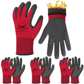 Joottuan winter gloves with foam latex palm coating for enhanced grip in cold conditions.