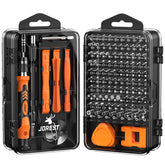 JOREST 117-in-1 precision screwdriver set front view for quick electronics repairs