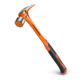 Jorgensen 22 oz framing hammer with milled face for precise, powerful hits.
