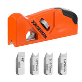JORGENSEN Chamfer Plane front view showing blade storage keeps tools organized