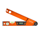 Jorgensen digital angle finder front view with backlit display for precise readings