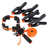 Jorgensen Pony 5-in-1 strap clamp grips irregular shapes with non-marring precision.