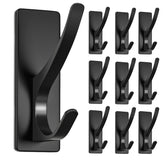 Josmimic 10-pack towel hooks on wall for secure 10 lb support
