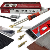 JOUNJIP plastic welding kit deluxe iron stand keeps tools organized for quick repairs