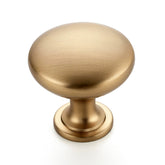 JOY DECOR champagne bronze cabinet knob close-up showing brushed finish for a warm kitchen upgrade