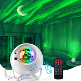 Joytey Aurora projector creates northern lights across the ceiling for a calming ambience.