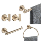 JQK 24-inch towel bar for neat towels and quick drying.