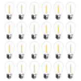 Jslinter S14 LED outdoor bulb shatterproof for patios and decks