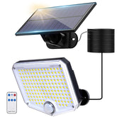 JumJam solar flood light outdoor IP65 for durable yard illumination.