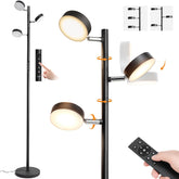 JUNNAI LED Tree Lamp with remote control for effortless brightness adjustments from anywhere.