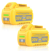 Junwood 9Ah FlexVolt battery pack ready for extended DeWalt tool use