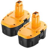 JUNWOOD 18V 5.0Ah battery pack ready for extended Dewalt use.