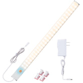 JUSJUBR under-cabinet light 4000K delivers even countertop illumination.