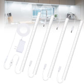 JUSJUBR under-cabinet lights compact bar illuminate countertops with precise kitchen prep use