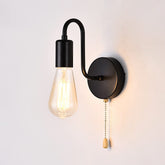 JZCDR vintage pull chain wall sconce base with durable metal construction for long-lasting use.