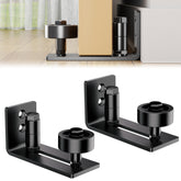 JZVXX barn door floor guide roller enables smooth, quiet sliding