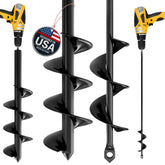 K-Brands auger bits drill planting holes with 1.6x16 size for bulbs.