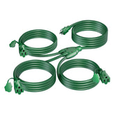 K KASONIC 25ft outdoor extension cord for versatile outdoor power needs.