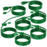 K KASONIC outdoor extension cord 50ft with six evenly spaced outlets for versatile power.