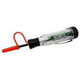 K Tool International XDCHT504 cordless circuit tester with ergonomic handle for quick voltage checks.