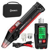 KAIWEETS KT301P LCD display for voltage and wiring checks on panels