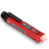 Kaiweets voltage tester front view showing compact design for pocket use